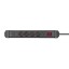 Extenso 4 tomadas c/ int e 2usb 1,5m ASLO