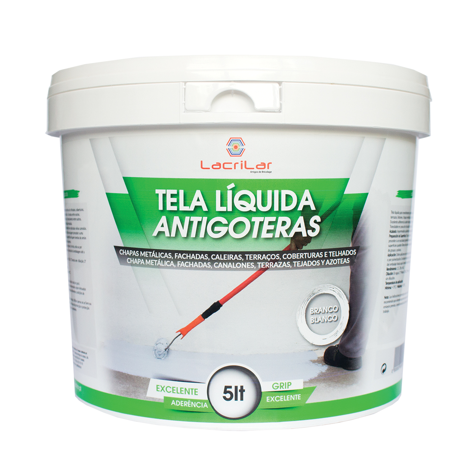 Borracha Liquida Branca 5LT