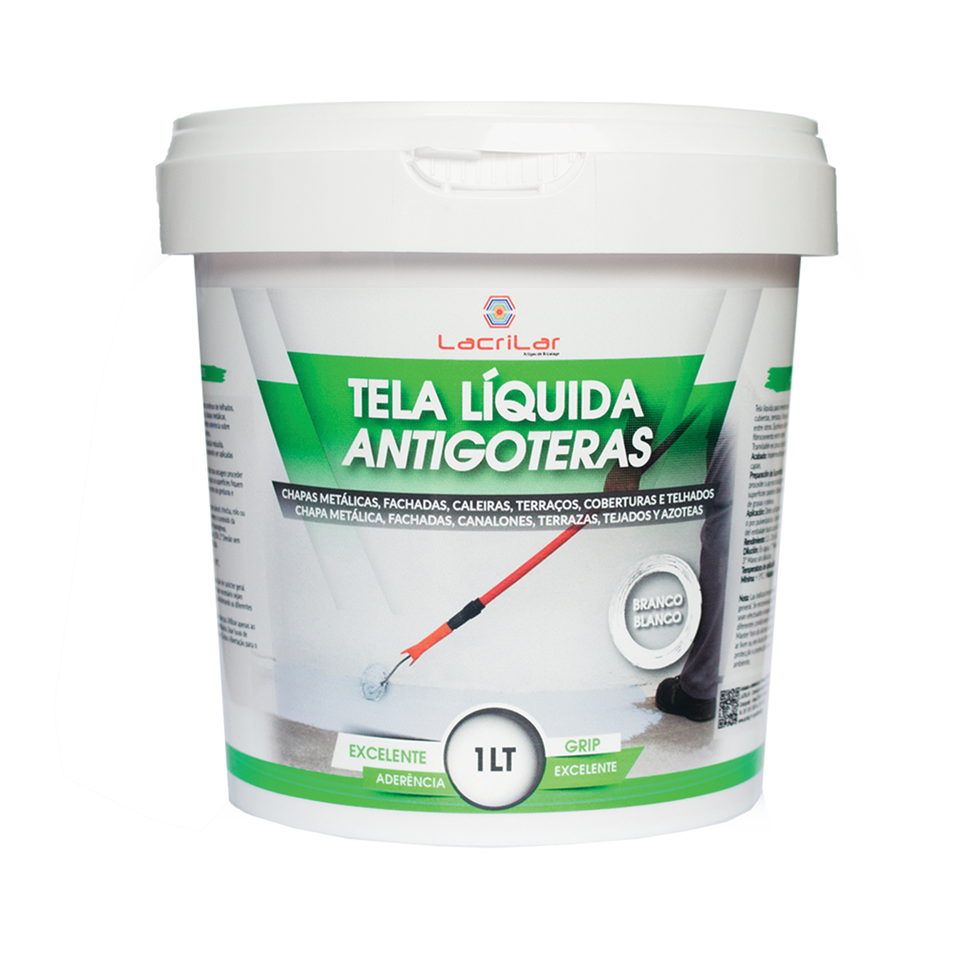 Borracha Liquida Branca 1LT