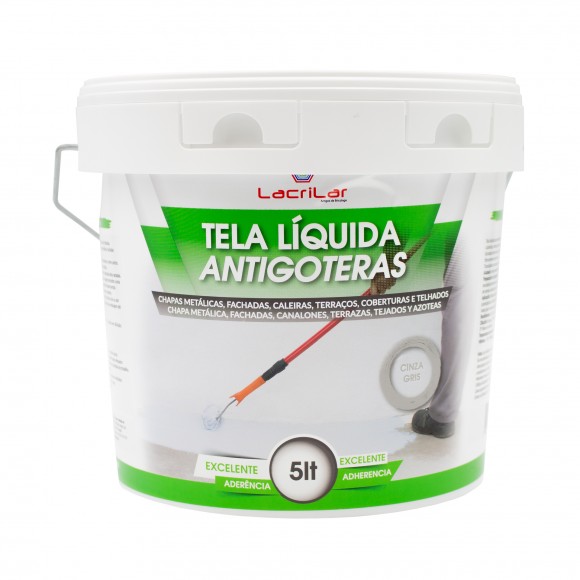 Borracha Liquida Cinza 5LT Borracha Liquida Cinza 5LT