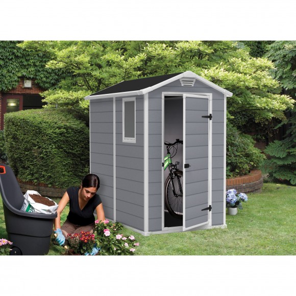 ABRIGO DE PLSTICO CINZA 2,2,M2