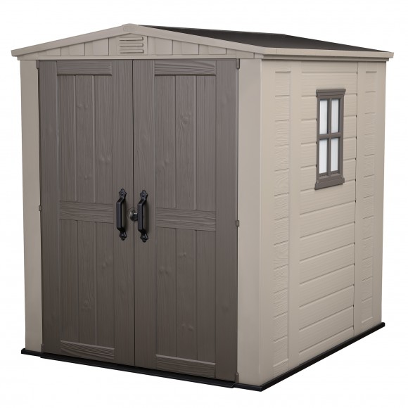 ABRIGO DE PLSTICO 2PORTAS BEGE 3,4 M2