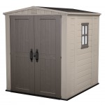 Abrigo De Plstico 2 Portas Bege 3,4 M2 KETER