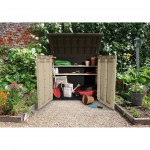 Armário galpão em plástico beje 1200 LT KETER Armário galpão em plástico beje 1200 LT KETER