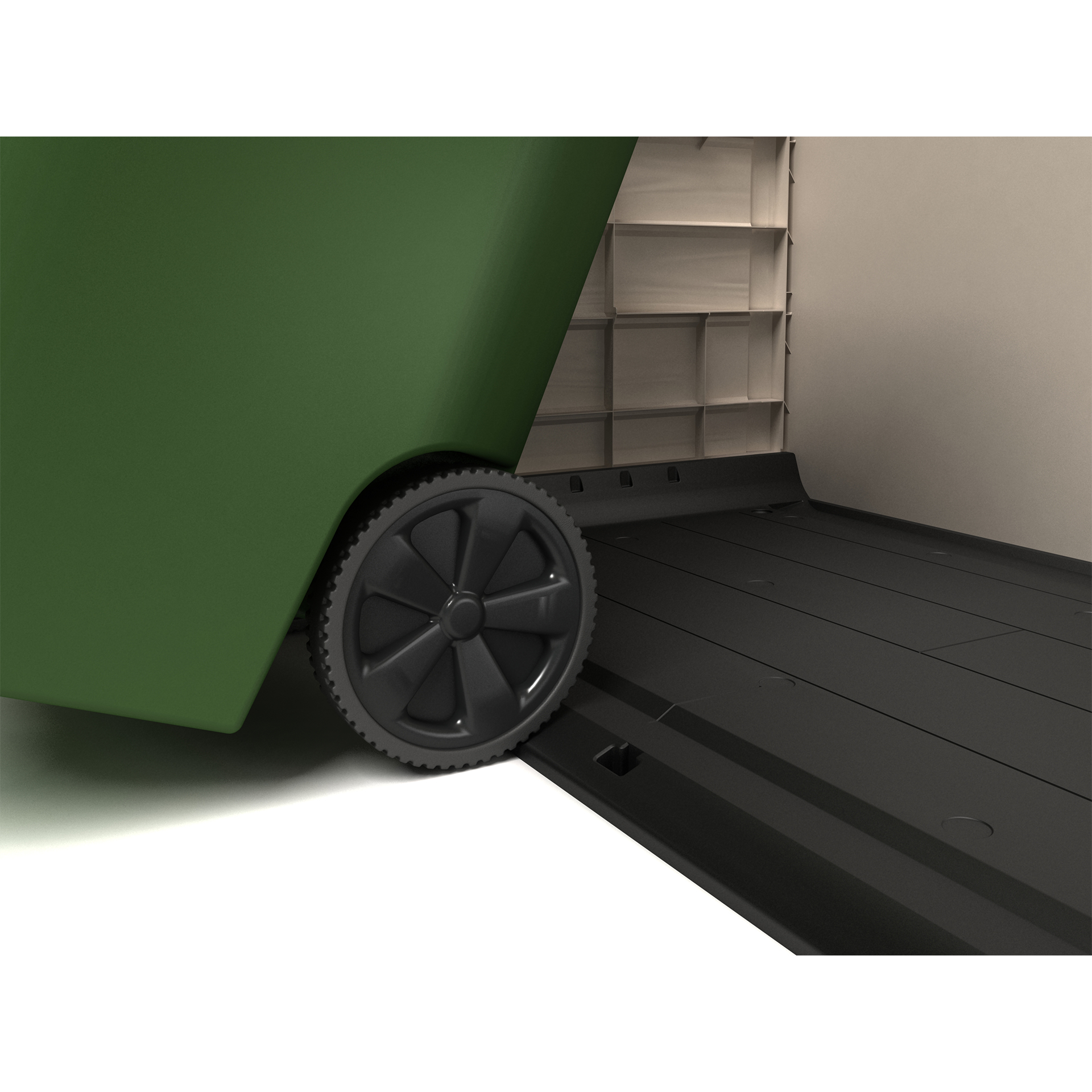 Armário galpão em plástico beje 1200 LT KETER