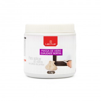 Massa Vidro Branca Lacrilar 1KG