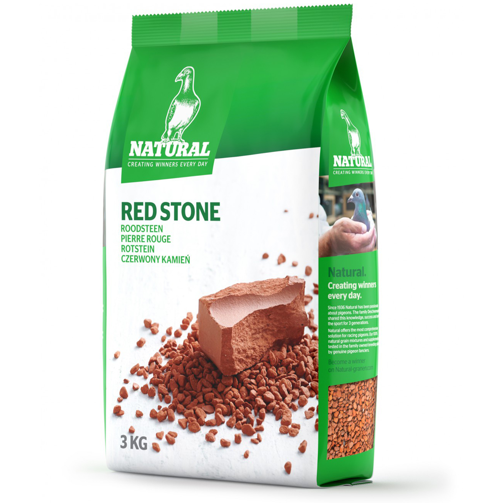 Pombo Grit Tijolo NATURAL 3KG