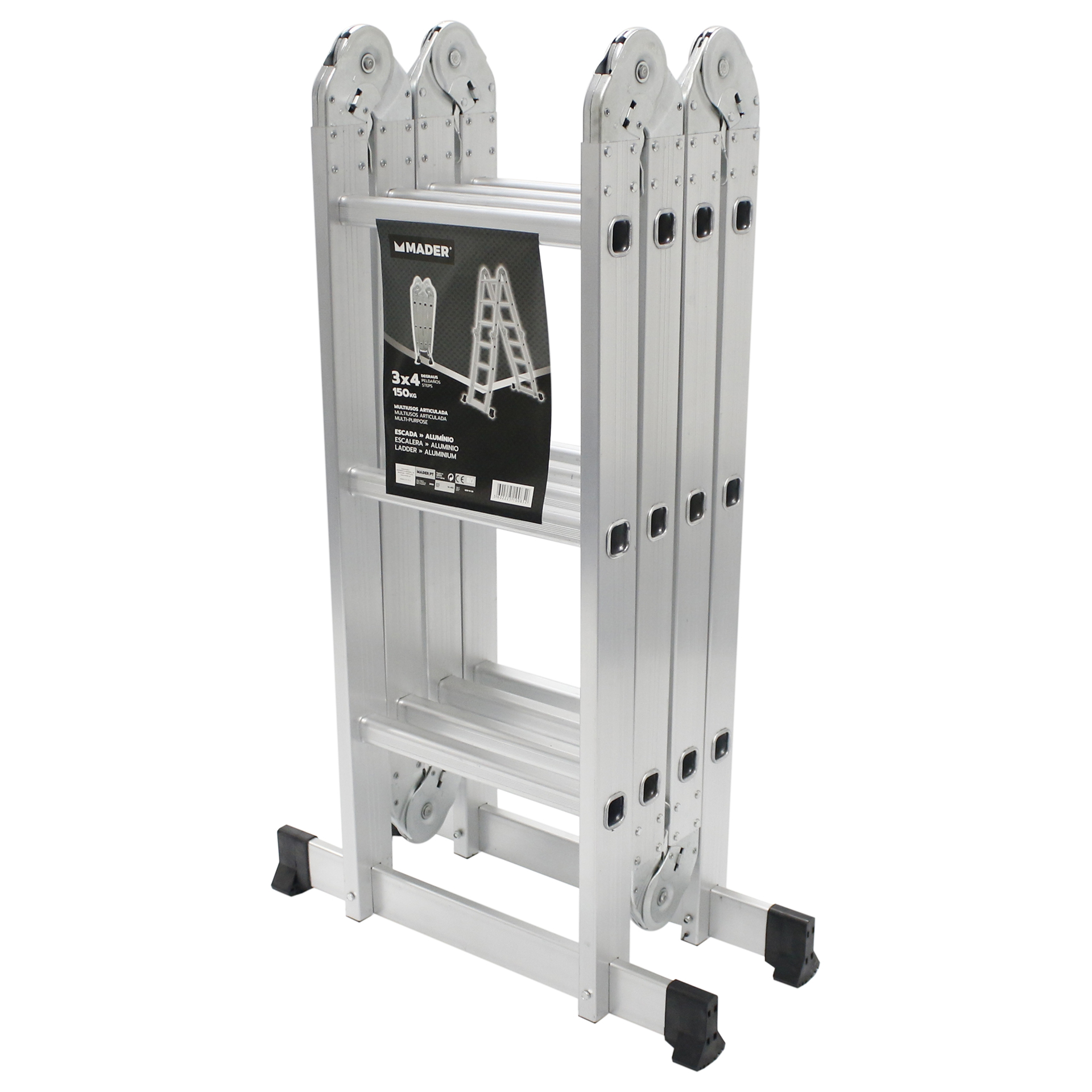 Escada Multiusos Articulada 3X4