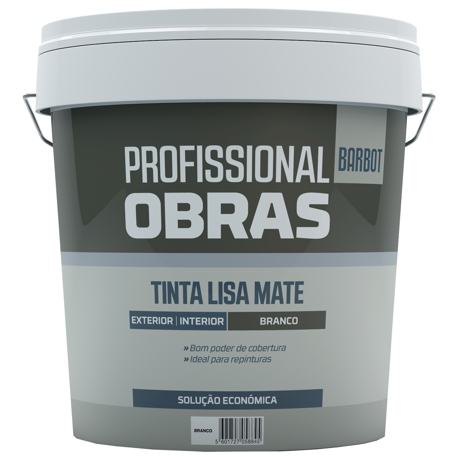 Tinta Exterior Interior Mate Branco BARBOT 15LT