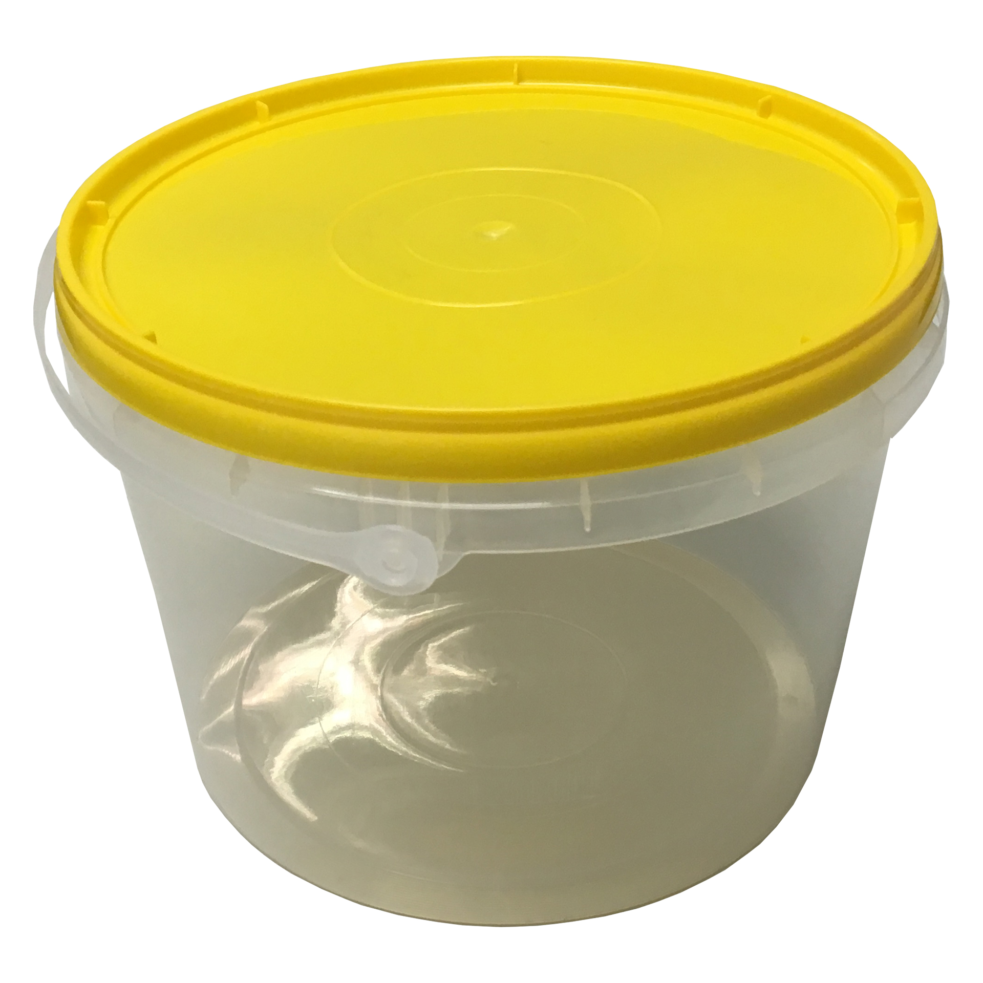 Balde ComTampa Amarelo 8 L