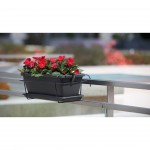 Floreira Veneza Antracite 50 CM ARTEVASI