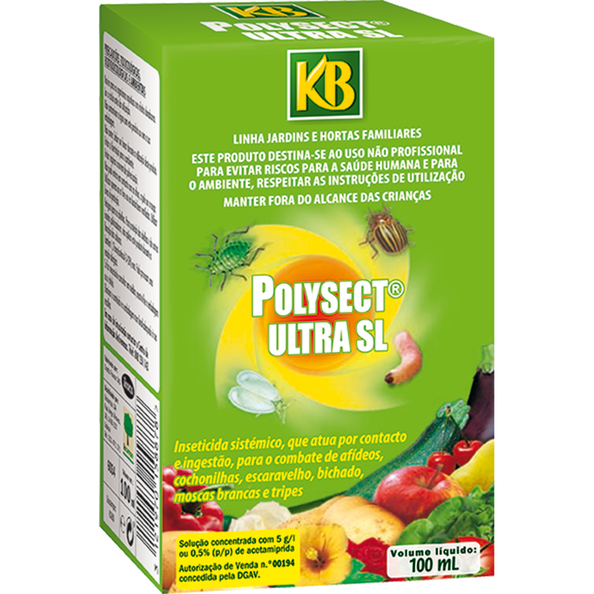 Inseticida Polysect Horta Sl 100 ML KB