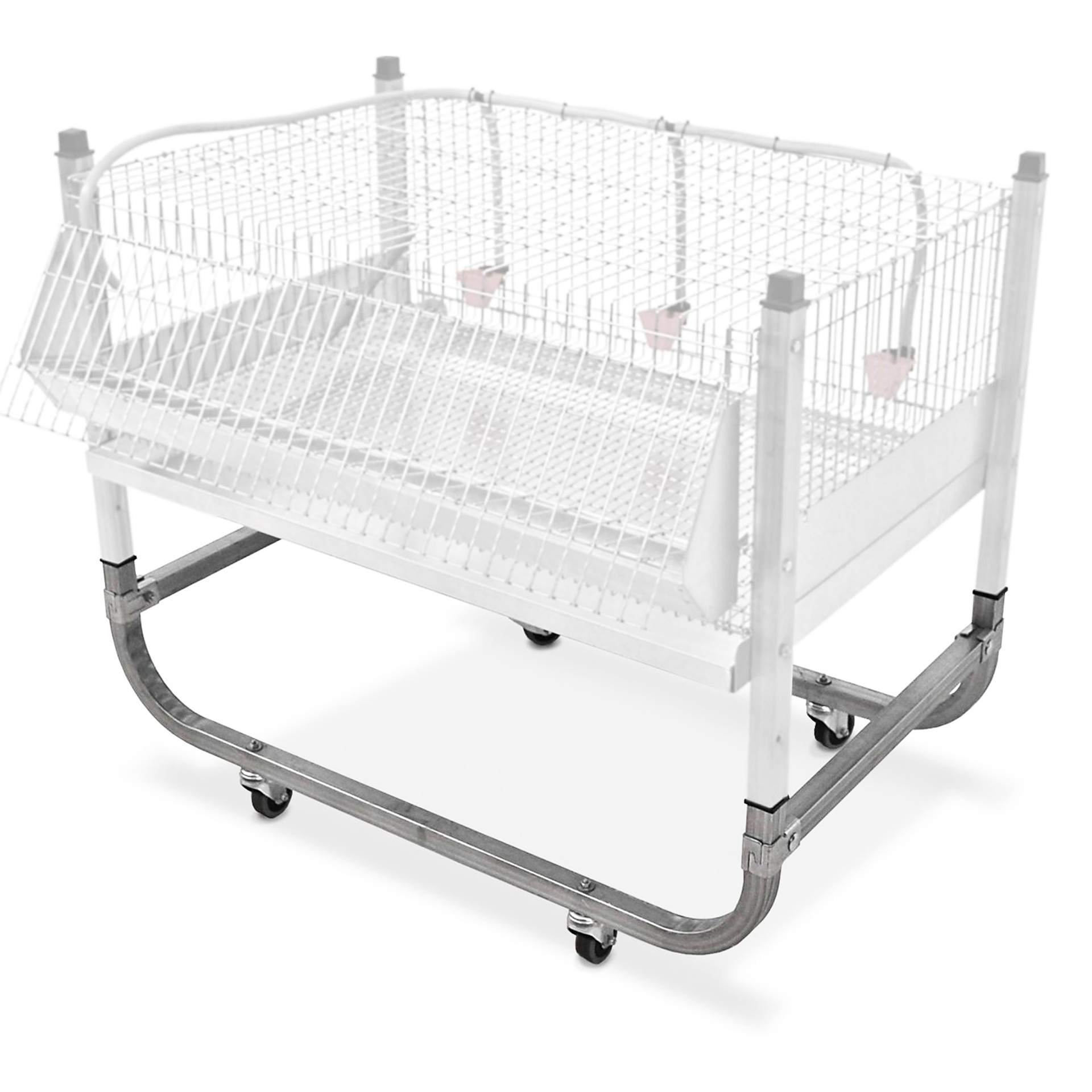 Base p/Jaula Exposição de Frangos 90CM