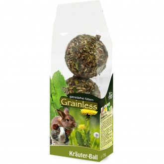 SNACK P/ROEDORES HERB BALL 3 UN 75 G