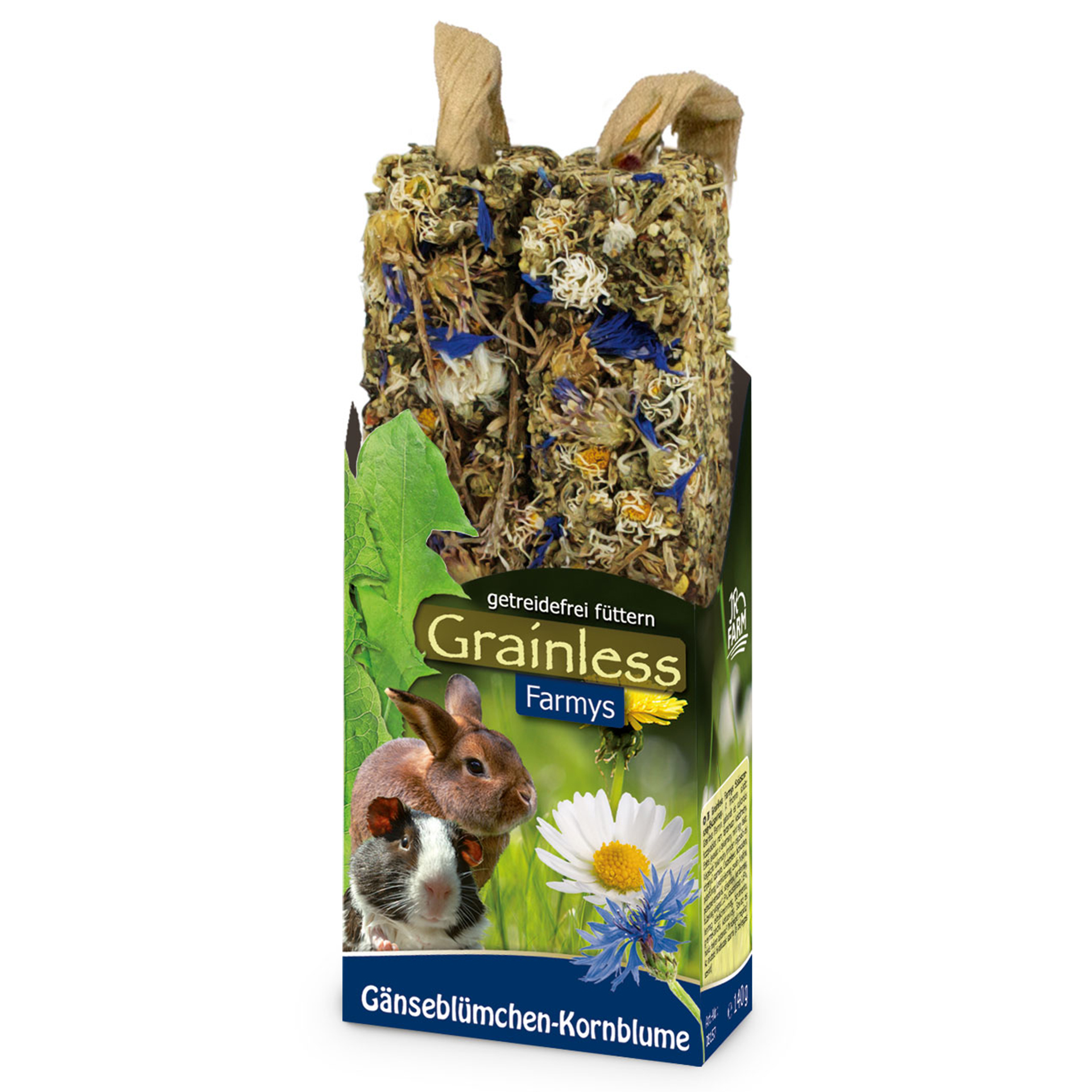 Snack P/Roedores Cornflower 140 G JR FARM