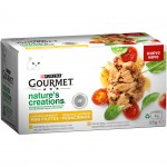 Alimento Hmid Gat Frng Per 4X85 G GOURMET NATURE