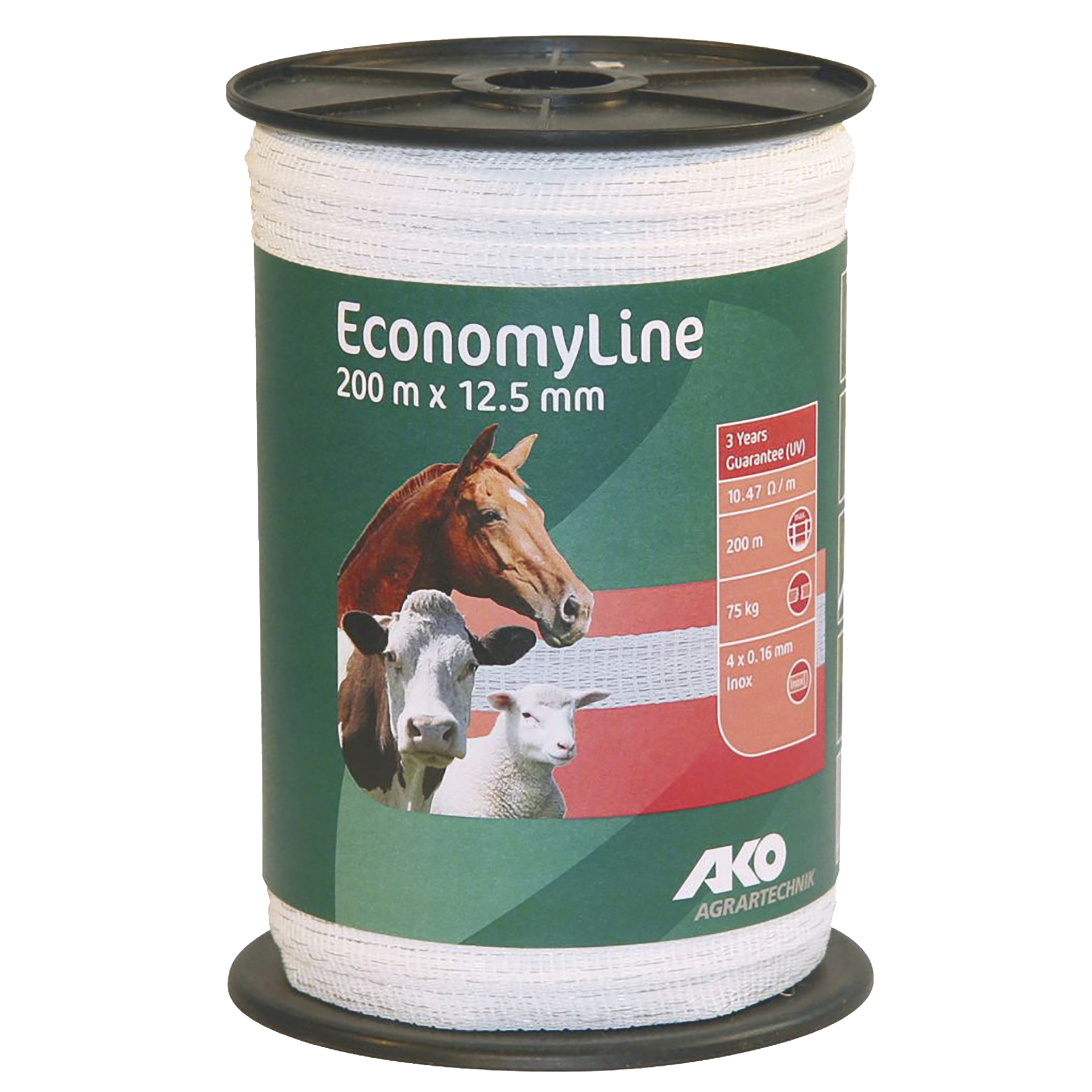 Fita Branca 12,5 MMx4X200 M AKO