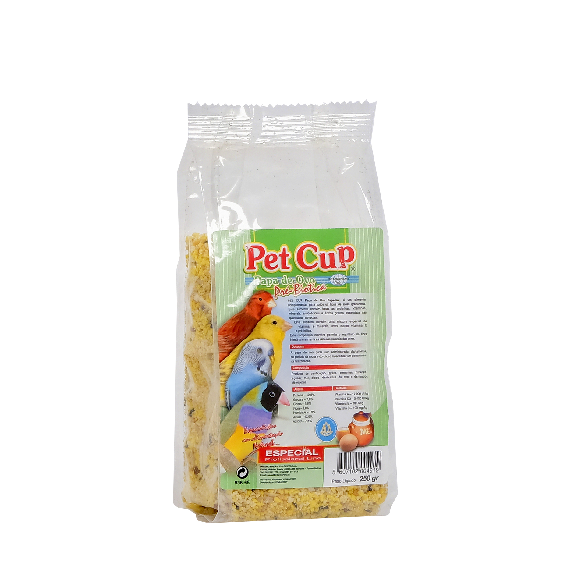 Papa Ovo Húmida Profissional PET CUP 250Gr
