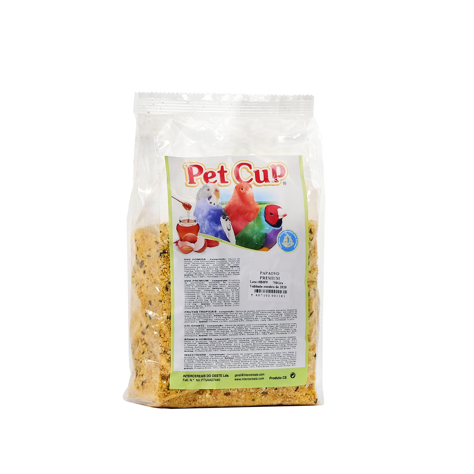 Papa Ovo Húmida Profissional PET CUP 750Gr