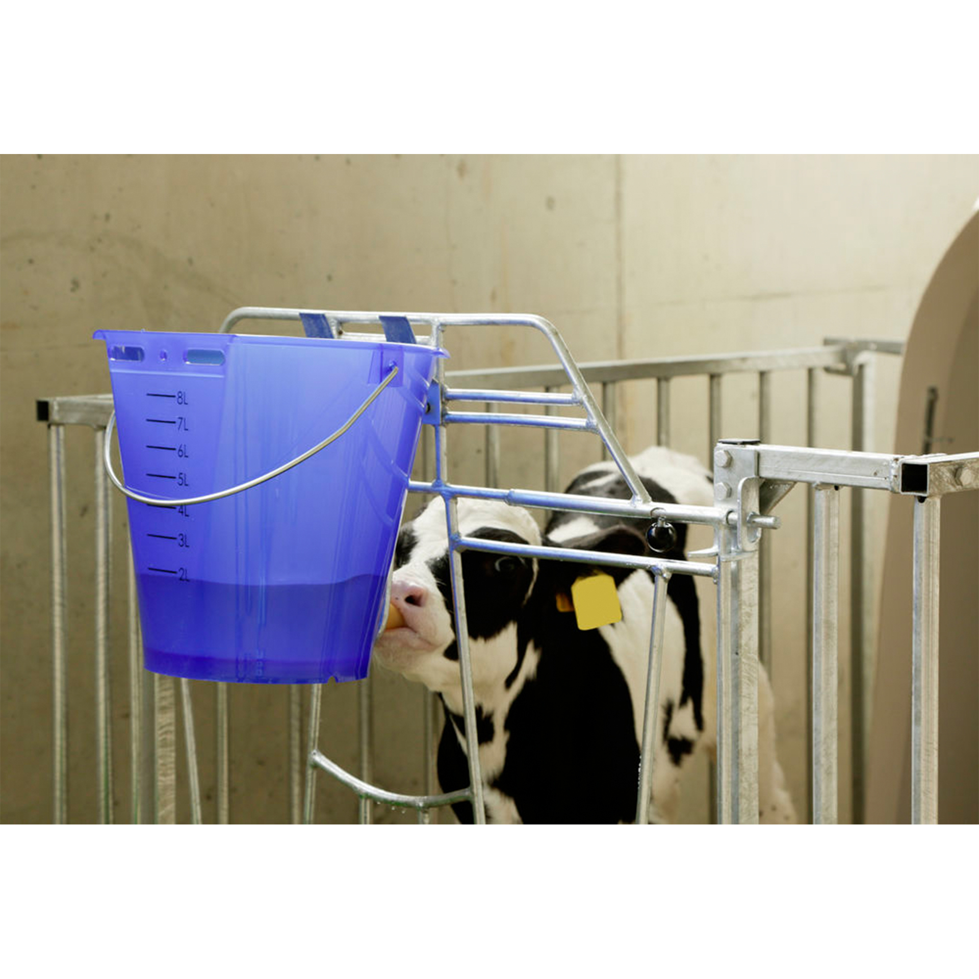 Balde Com Escala Azul 8 L KERBL