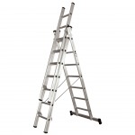 Escada Alminio Tripla 2+2+2M LITAN