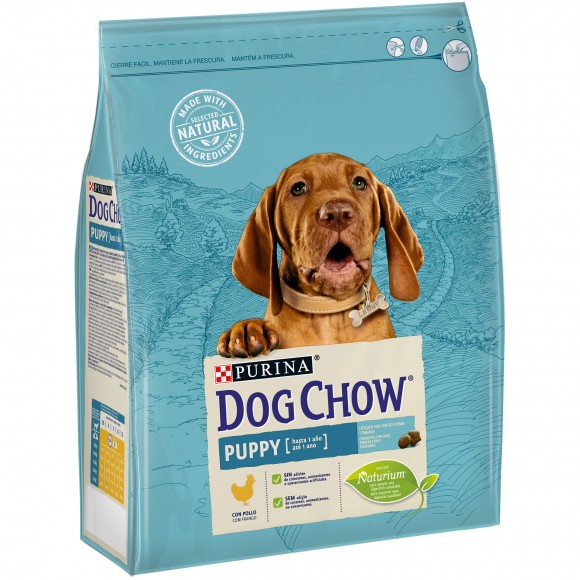 Alimento Seco Cão Júnior Frango 2,5 KG DOG CHOW Alimento Seco Cão Júnior Frango 2,5 KG DOG CHOW