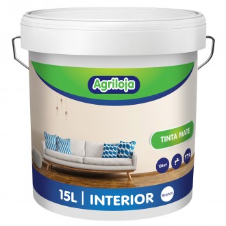 Tinta Plastica Int. Branca 15LT  AGRILOJA