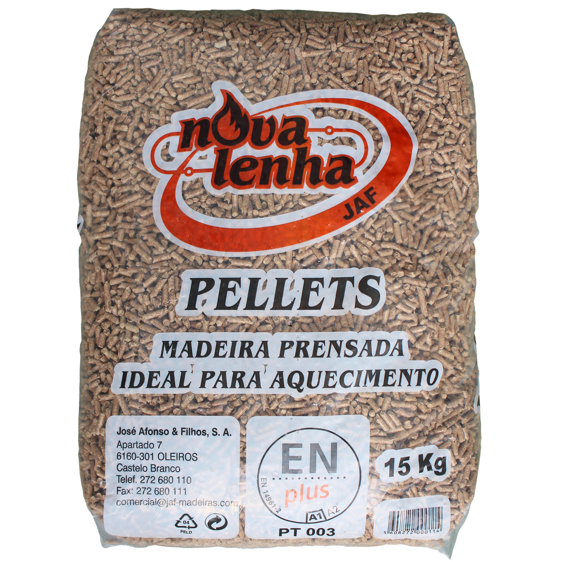 Pellets 15 KG NOVA LENHA
