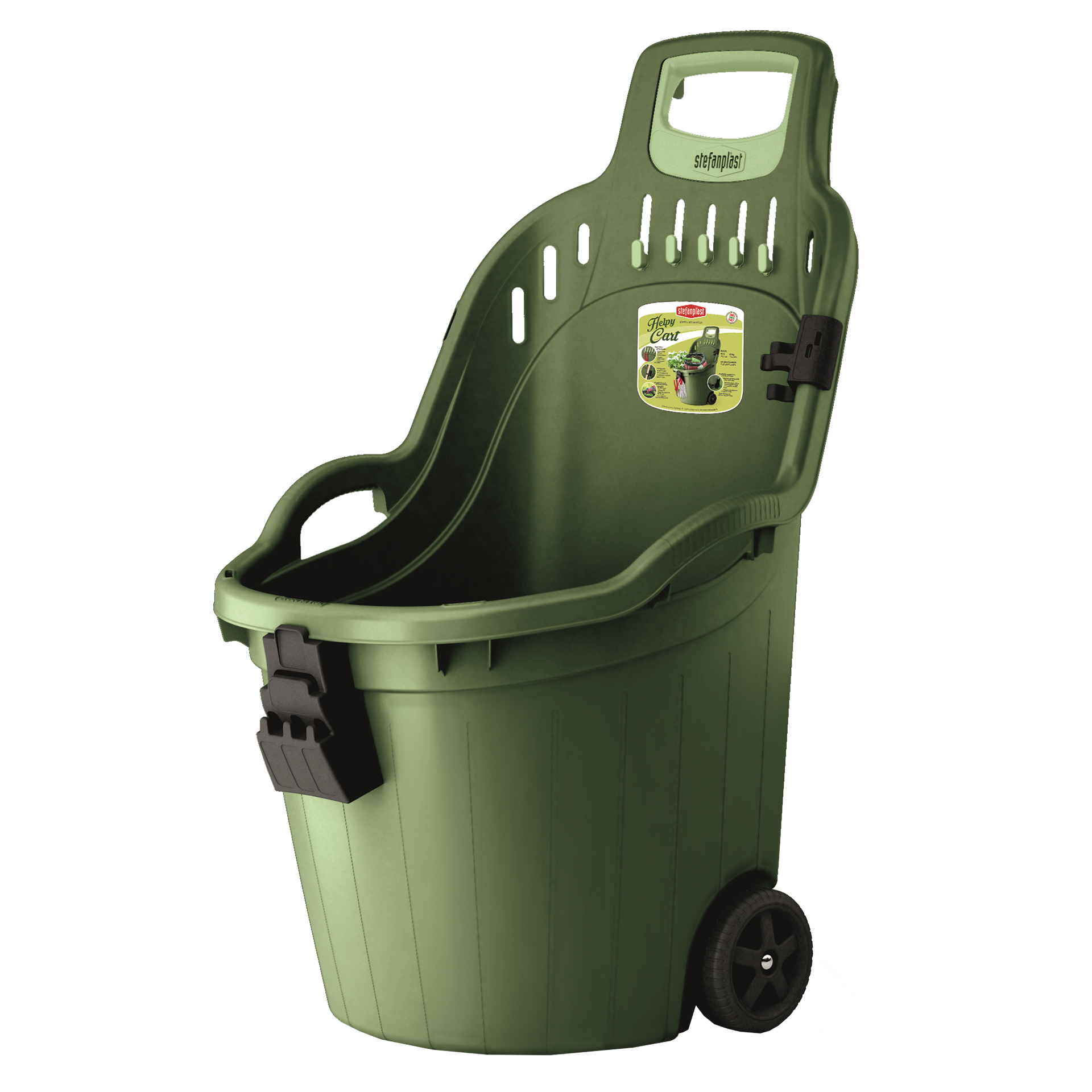 Carrinho Jardim Verde 50 L STEFANPLAST