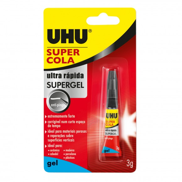Cola Contacto Gel UHU 3Gr Cola Contacto Gel UHU 3Gr