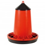 Comedouro de Plstico c/Grelha e Tampa p/Aves 10KG