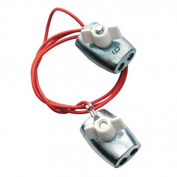 CONECTOR DUPLO PARA CORDA 6 MM