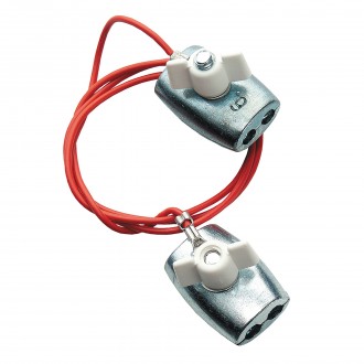 CONECTOR DUPLO PARA CORDA 6 MM