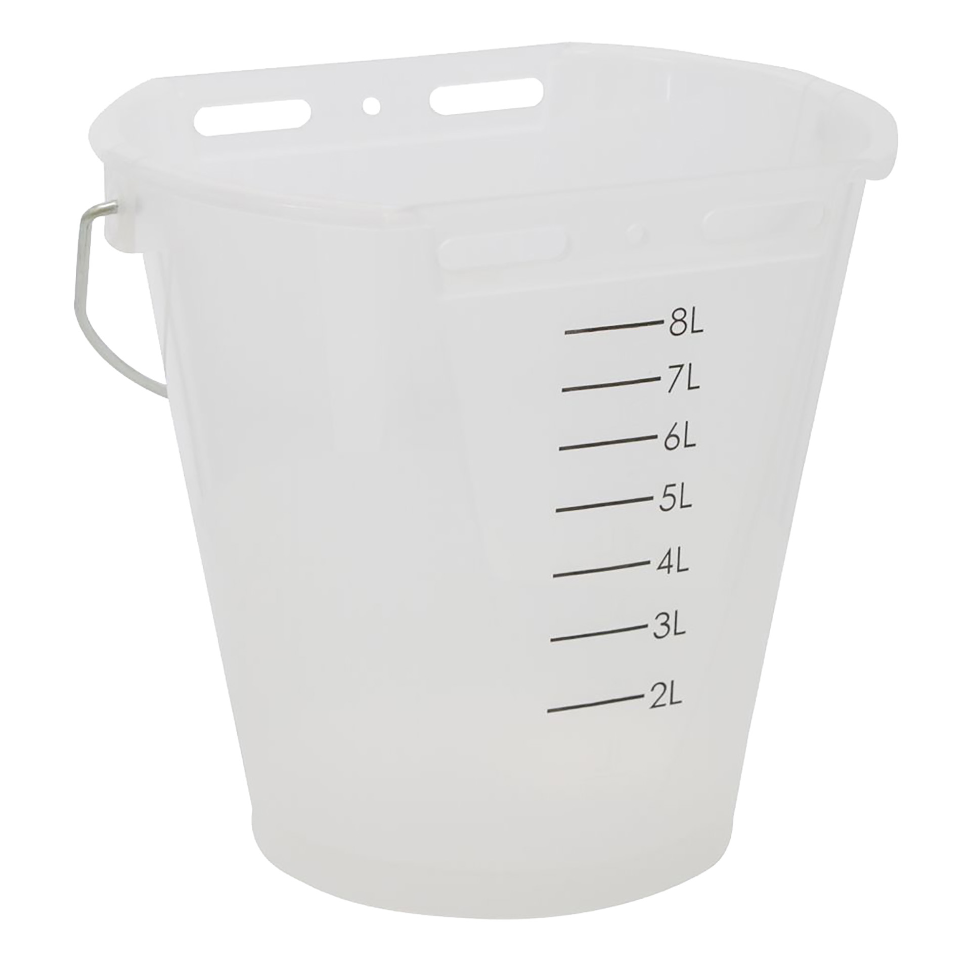 Balde Transparente Com Escala 8 L KERBL