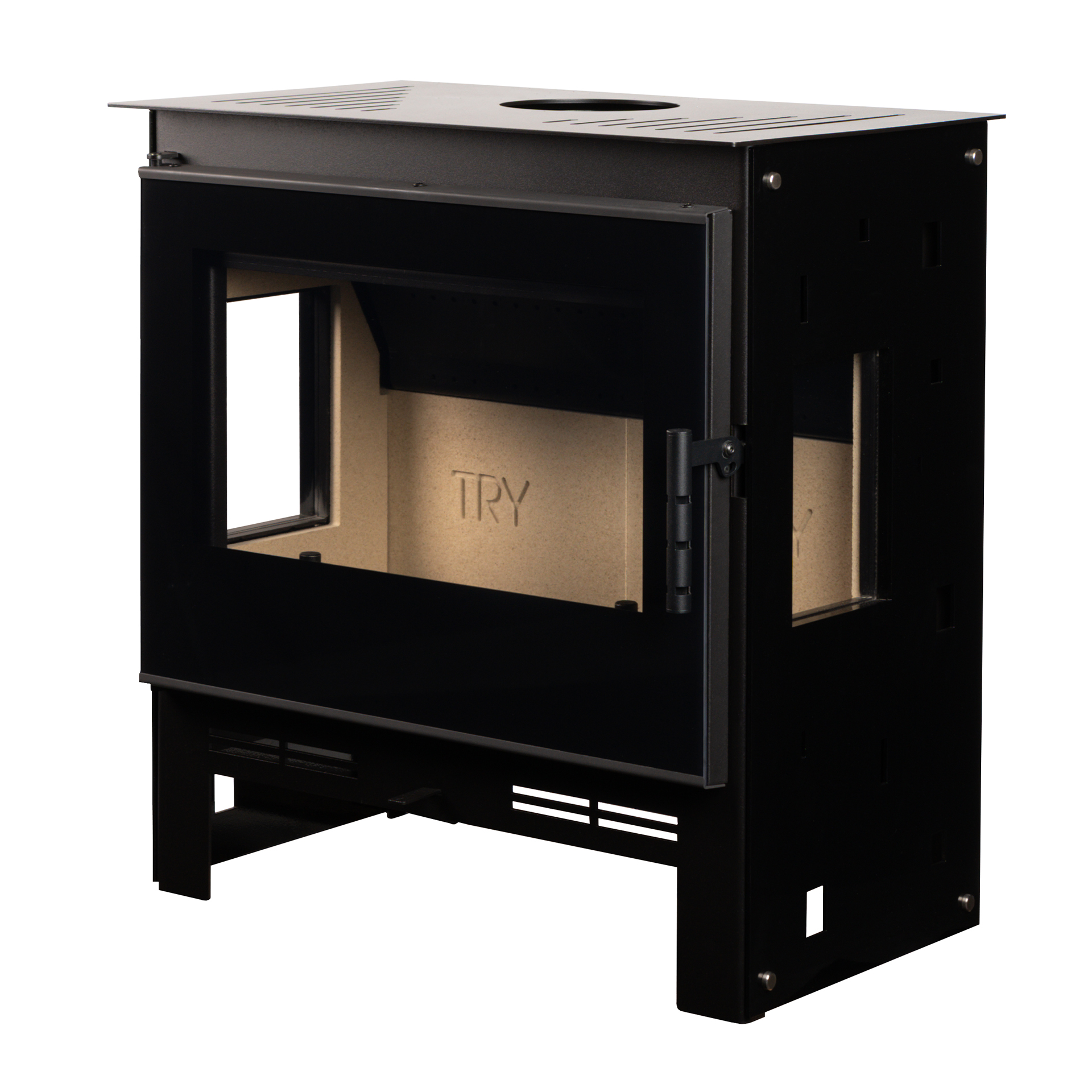 Salamandra Lenha Try QUEIMAFRE