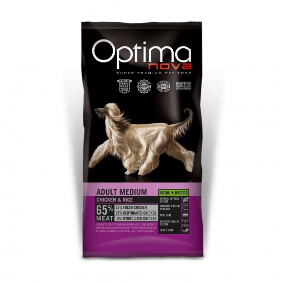 ALIMENTO SECO PARA CO ADULTO MDIO C&R 12 KG