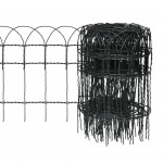 Rede Para Canteiro Plastificada Verde 0,40X10 M