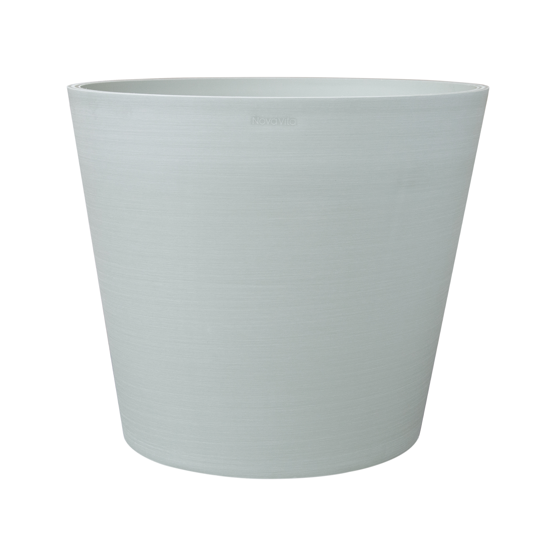 Vaso Cone Truncado 15 CM Cinza Claro ART PLAST