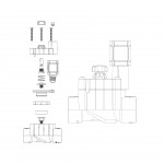 Eletroválvula Basica Com Caudal Regulável AQUA CON Eletroválvula Basica Com Caudal Regulável AQUA CON