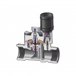 Programador Autónomo Com Eletroválvula Latch Dc AQ Programador Autónomo Com Eletroválvula Latch Dc AQ