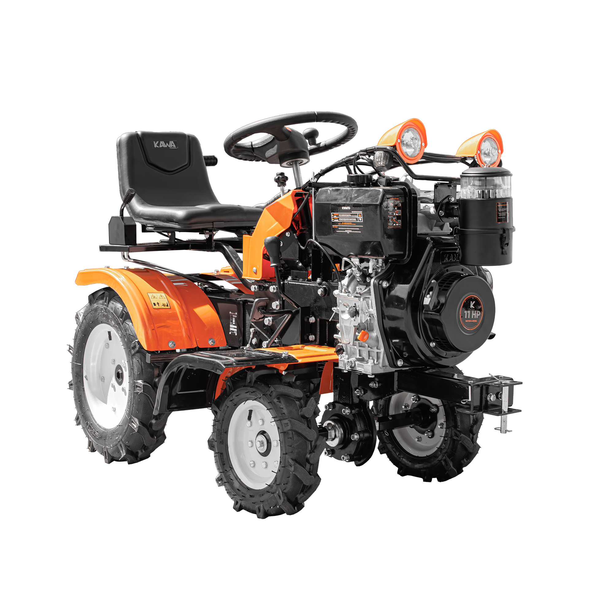 Mini Trator Cultivador Diesel BRICOFERR