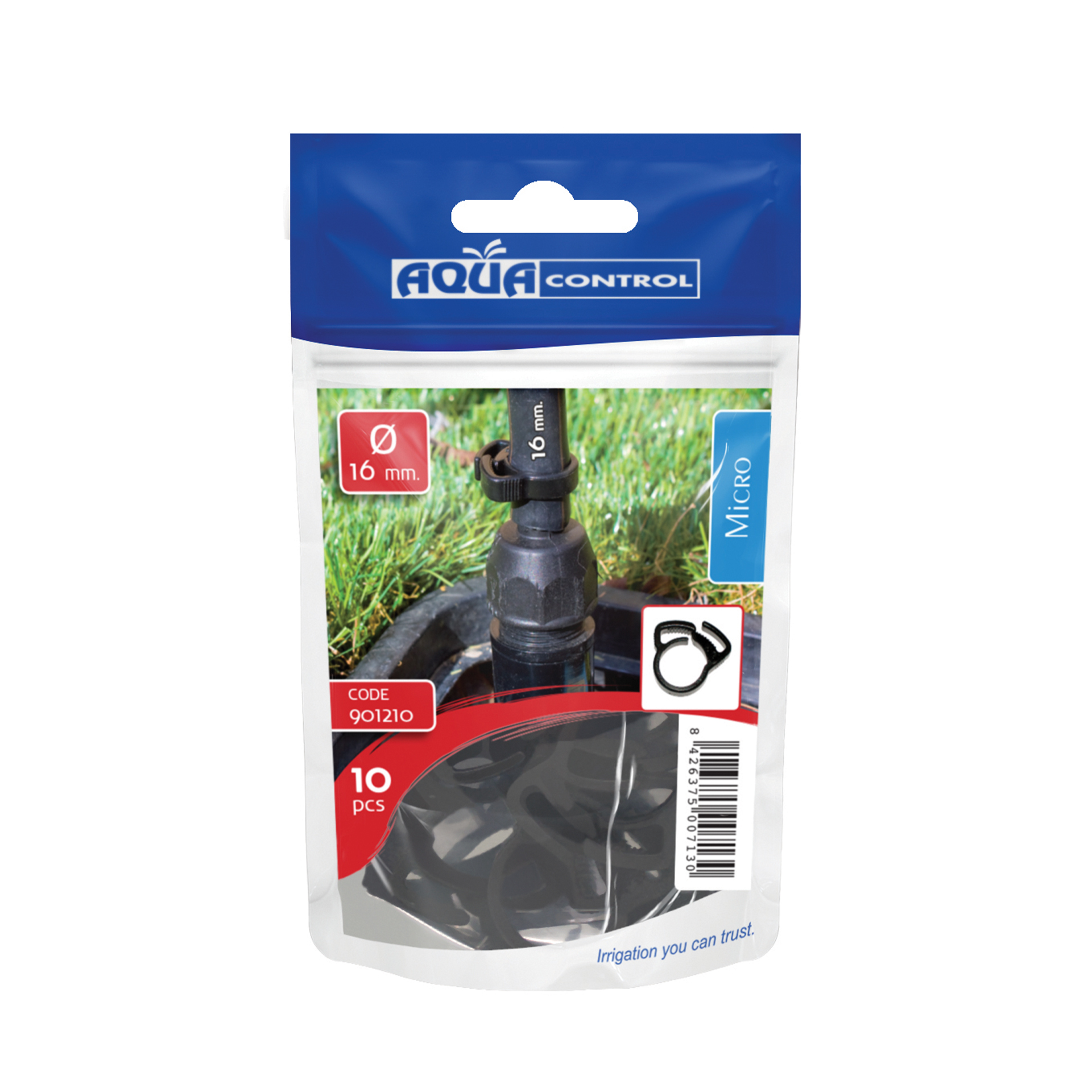 Abrçadeira Automática 16MM AQUA CONTROL