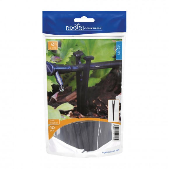 CONJUNTO 10 UN SUPORTES P/TUBO 4MM