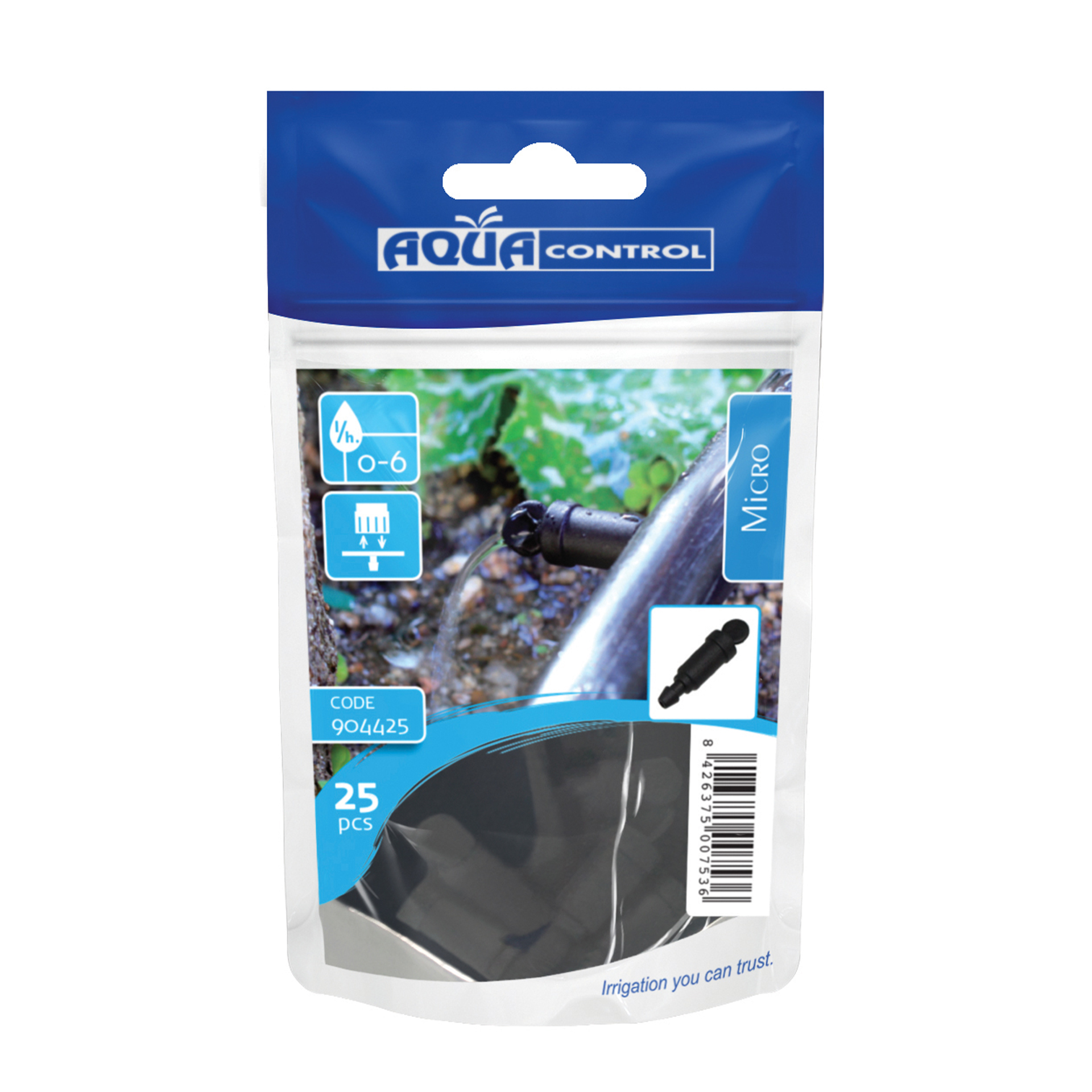 Gotejador Regulável 0-6 L/H AQUA CONTROL