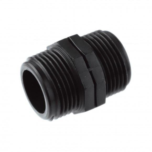 Casquilho Polipropileno Macho/Macho 1 AQUA CONTROL