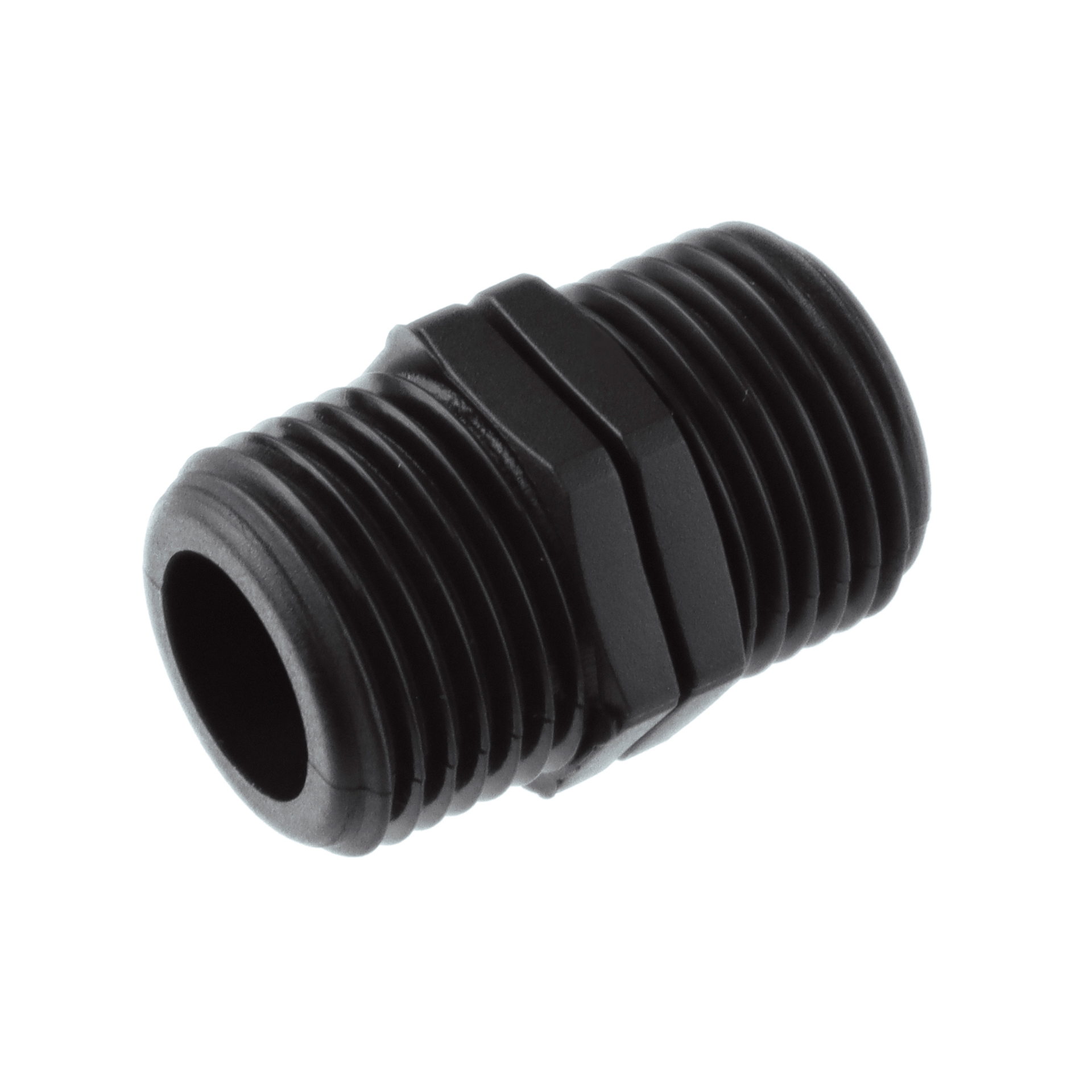 Casquilho Polipropileno Macho/Macho 1/2 AQUA CONTR