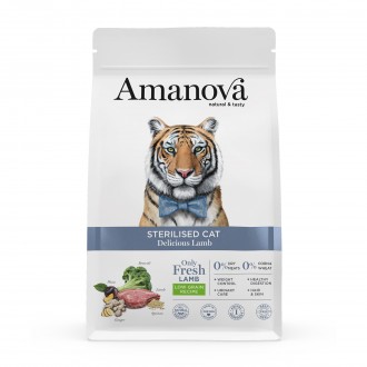 ALIMENTO SECO PARA GATO ESTERILIZADO DELIC CORDEIRO 1,5 KG