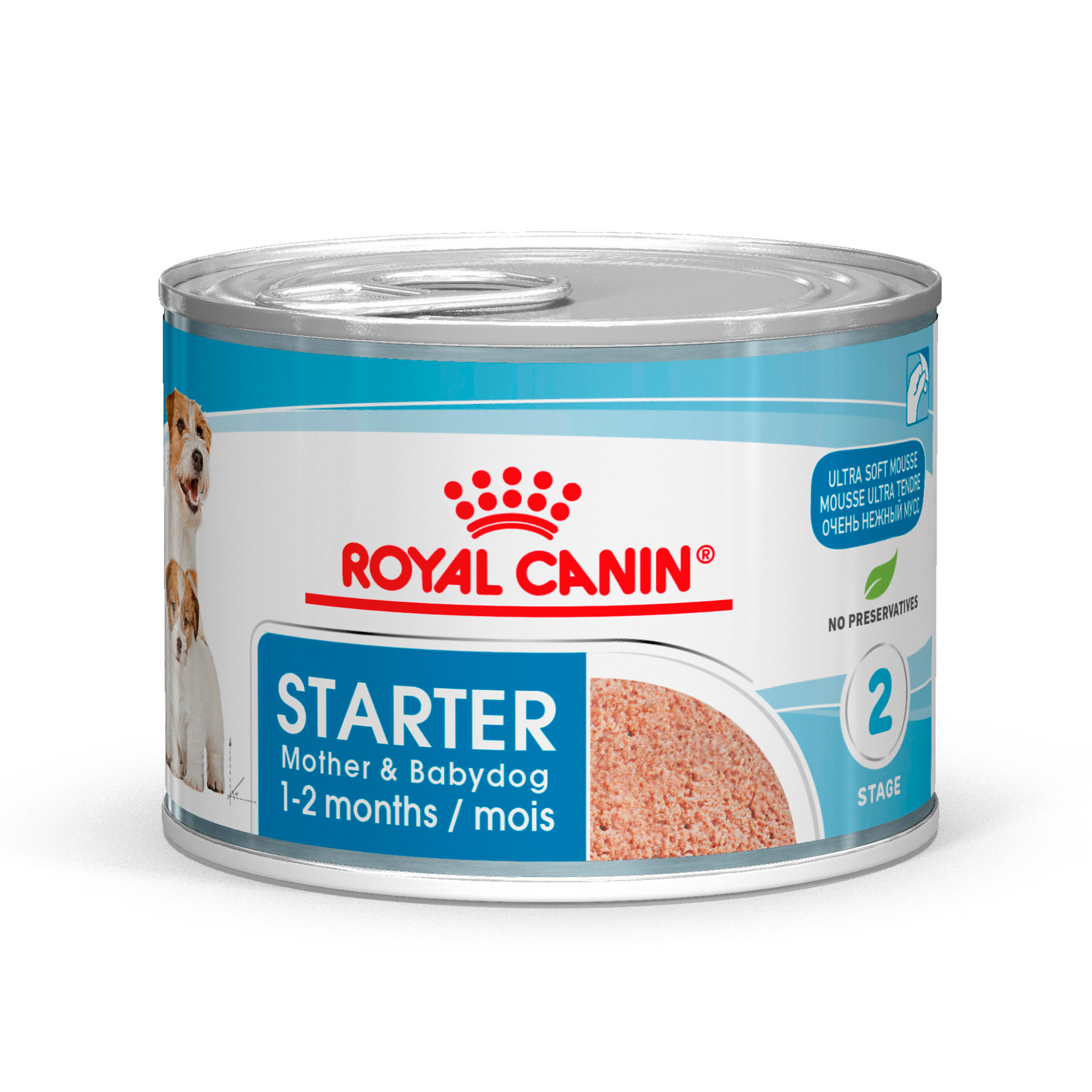 ALIMENTO HÚMIDO PARA CÃO STARTER MOUSSE 195 G