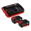 Kit 2 Baterias 4,0 AH + Carregador EINHELL