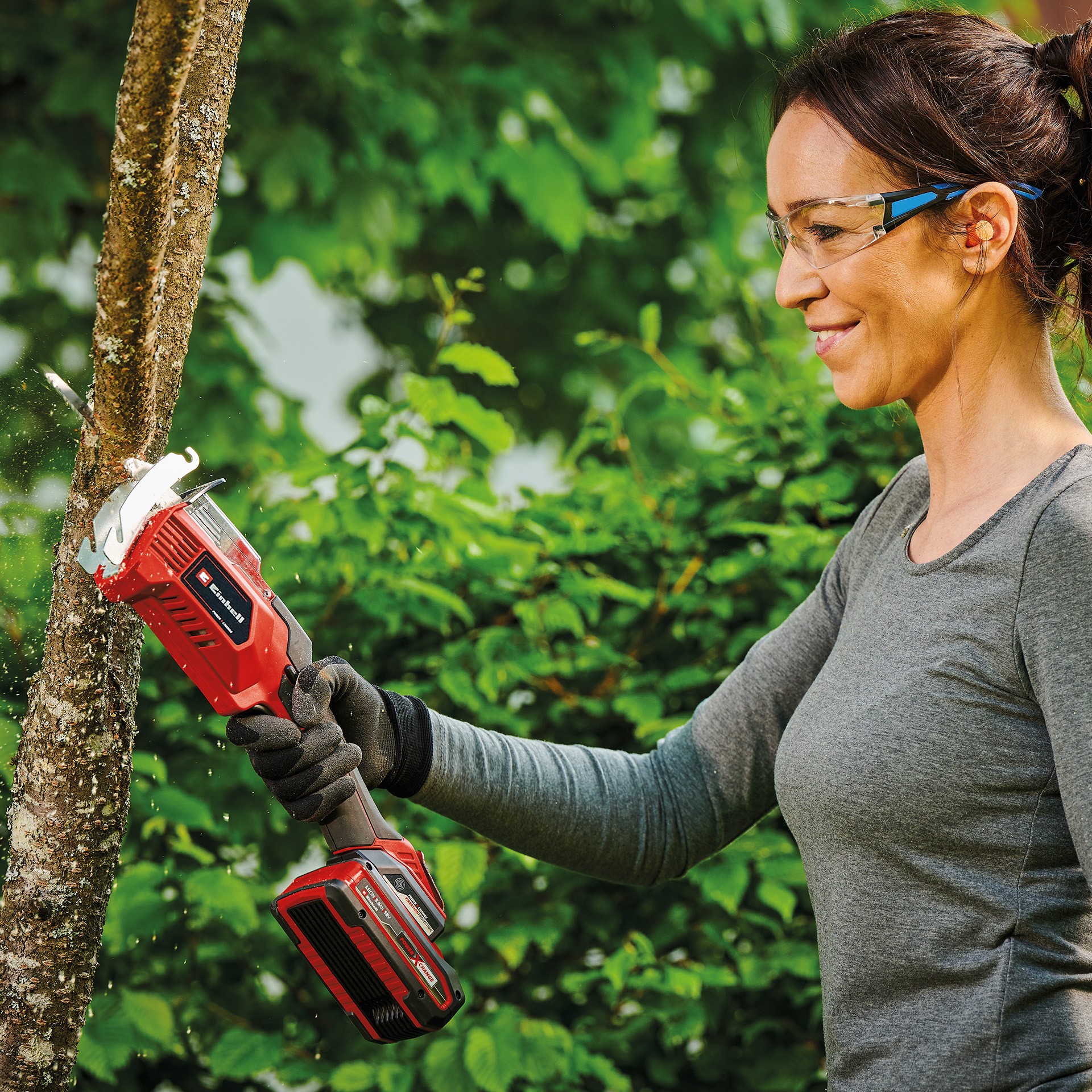 Serra Jardim Sem Fio Ge-Gs 18/150 EINHELL